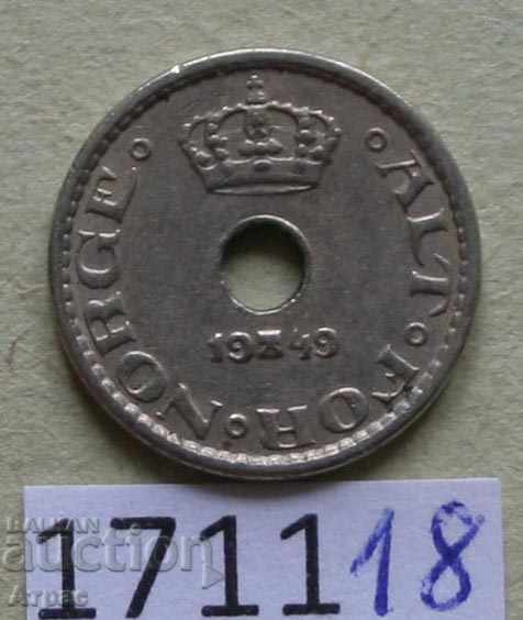 10 άροτρο 1949 Νορβηγία με τιμή € 0.77 | 1.51 BGN