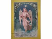 Стара  картичка за Русе 1902 г. Ангел