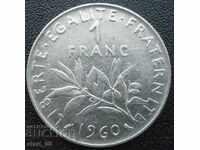Franța - 1 Franc 1960