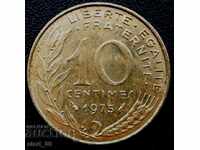Γαλλία - 10 centimes 1975