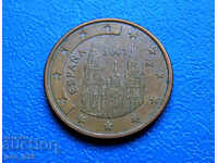 Spain 5 euro cent Euro cent 2007