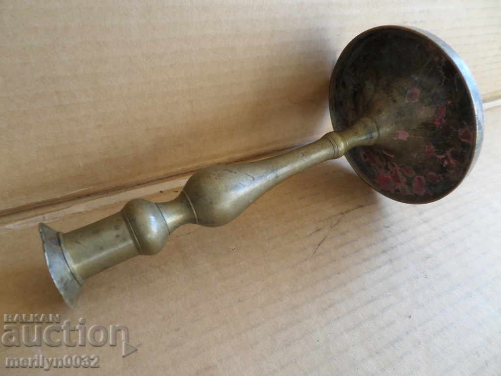 Old Bulgarian candlestick - 5