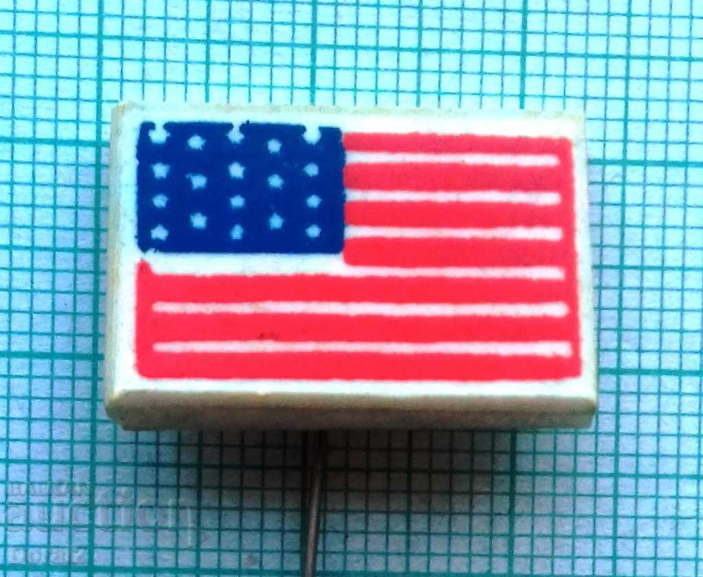 1692 Badge - Flag of the United States with only 18 stars