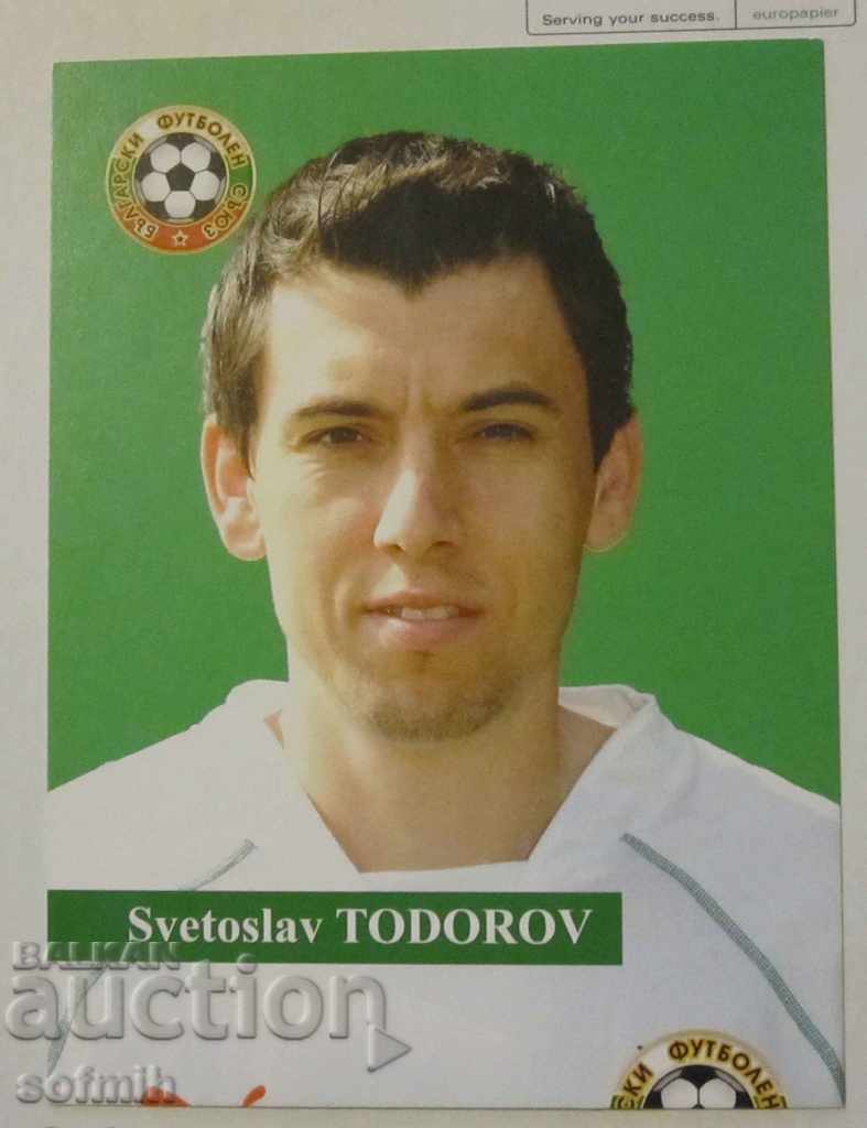 κάρτα ποδόσφαιρο Svetoslav Todorov
