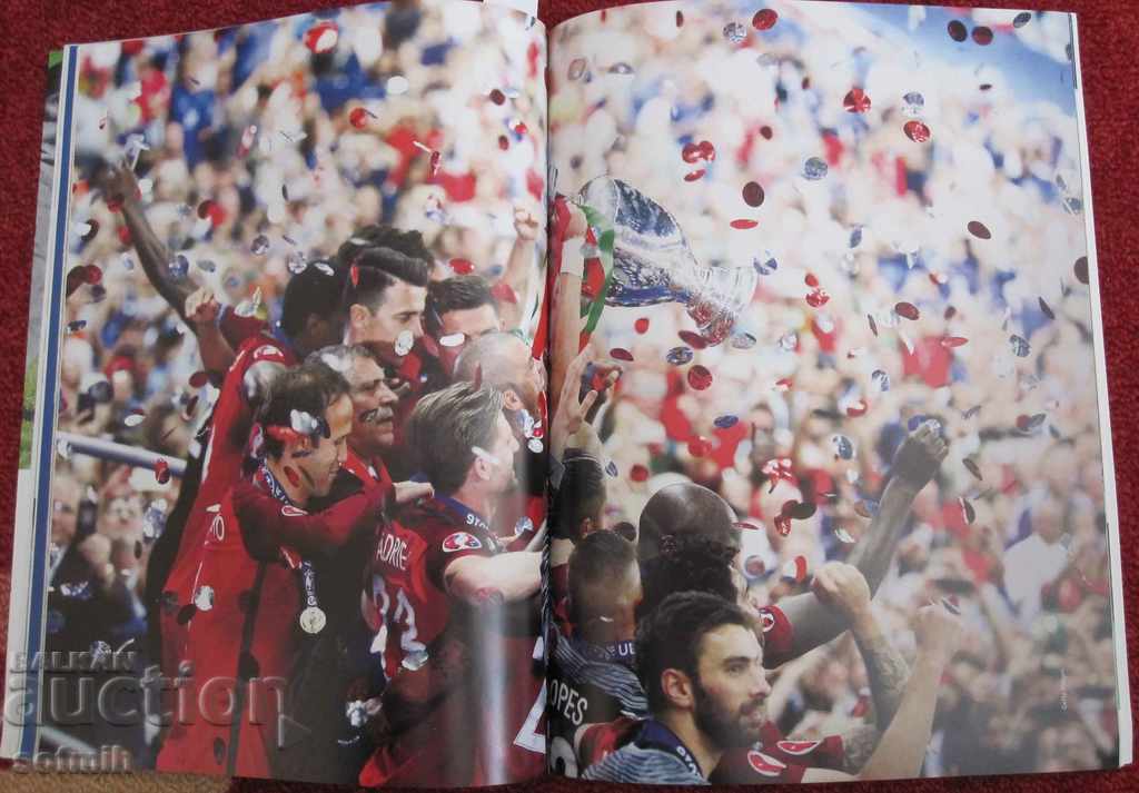 Auction football UEFA magazine special issue for EURO 2016 Auction football UEFA magazine special issue for EURO 2016