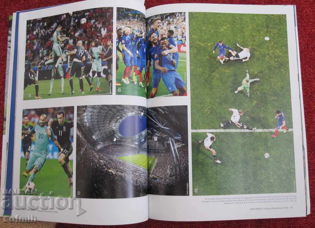 Delivery of football UEFA magazine special issue for EURO 2016 Delivery of football UEFA magazine special issue for EURO 2016