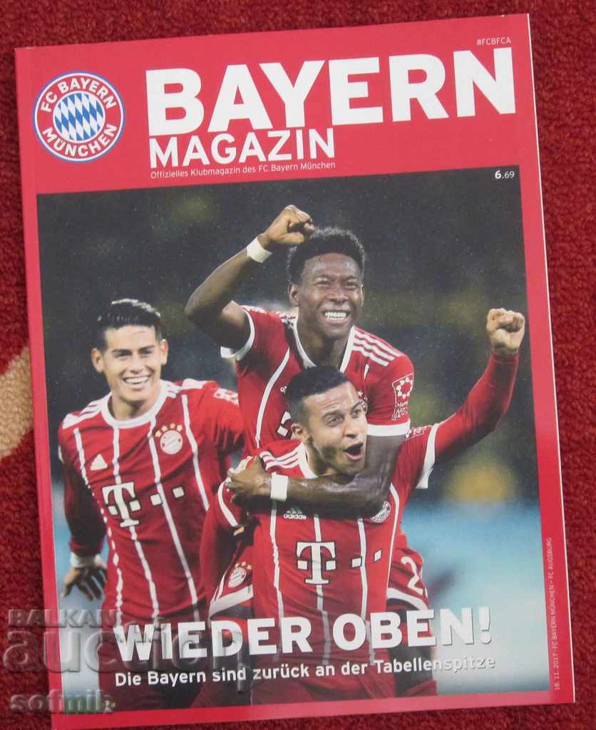 Bayern Munchen revista de fotbal 12.11.2017g