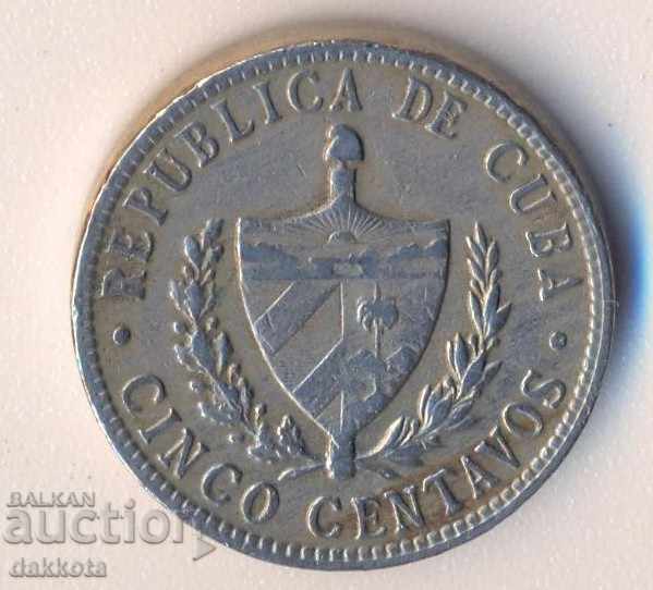 Cuba 5 Sentosa 1946 with price 3.50 BGN | € 1.79