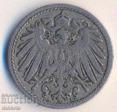 Германия 5 пфенига 1899а с цена € 3.00 | 5.87 лв.