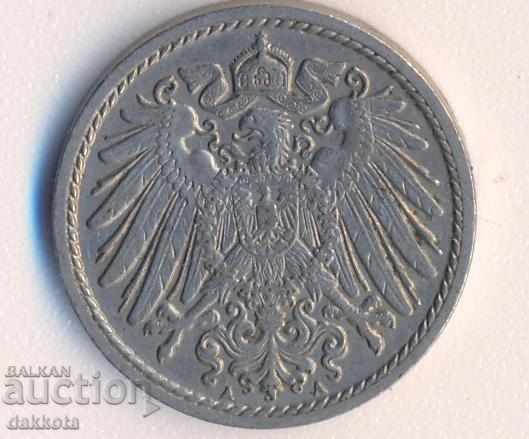 Germany 5 Phenicia 1907a with price 2.50 BGN | € 1.28