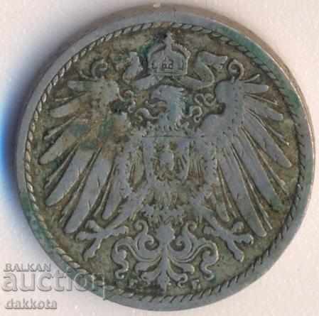 Γερμανία 5 εκατοστά του μάρκου 1901e με τιμή 2.95 BGN | € 1.51 Γερμανία 5 εκατοστά του μάρκου 1901e με τιμή 2.95 BGN | € 1.51