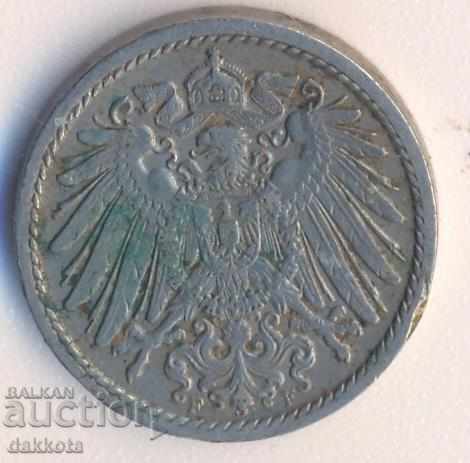 Germany 5 Phenicia 1908f with price 1.50 BGN | € 0.77