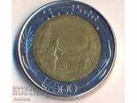 Italy 500 pounds 1984