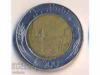 Italia 500 liras 1991