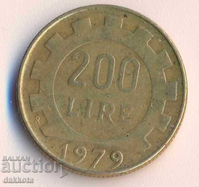 Ιταλία 200 λίρες το 1979