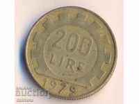 Ιταλία 200 λίρες το 1979