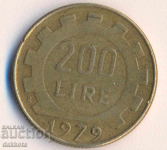 Italy 200 pounds 1979