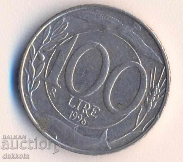 Ιταλία 100 λίρες το 1996