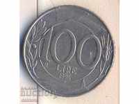 Italy 100 pounds 1998 year