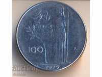 Italia 100 liras 1979