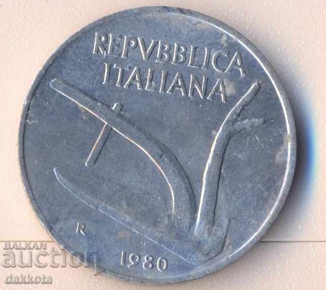 Ιταλία 10 λίρες το 1980 με τιμή 0.30 BGN | € 0.15 Ιταλία 10 λίρες το 1980 με τιμή 0.30 BGN | € 0.15