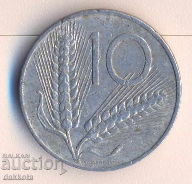 Ιταλία 10 λίρες το 1972