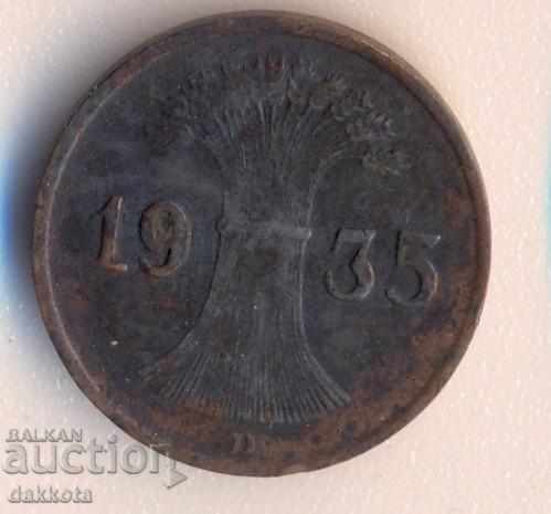 Germany Reichspheen 1935d with price 1.20 BGN | € 0.61 Germany Reichspheen 1935d with price 1.20 BGN | € 0.61