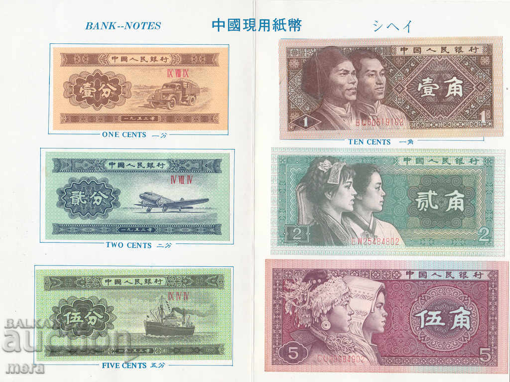 Lot Chinese Banknote 1980 Year-Mint with price 70.00 BGN | € 35.79
