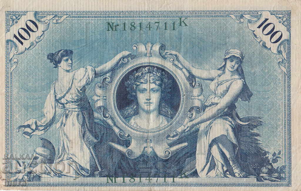 100 Reich marks 1908