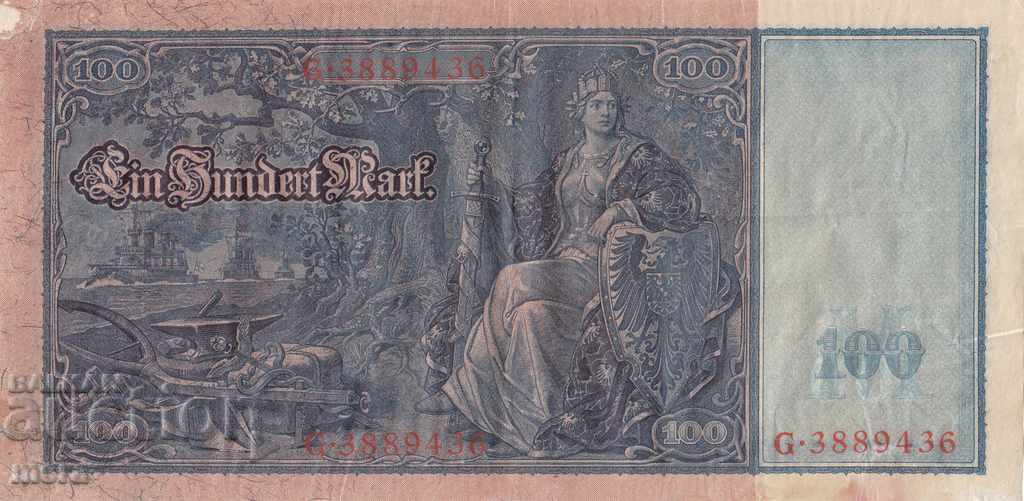 100 райх марки 1910 година
