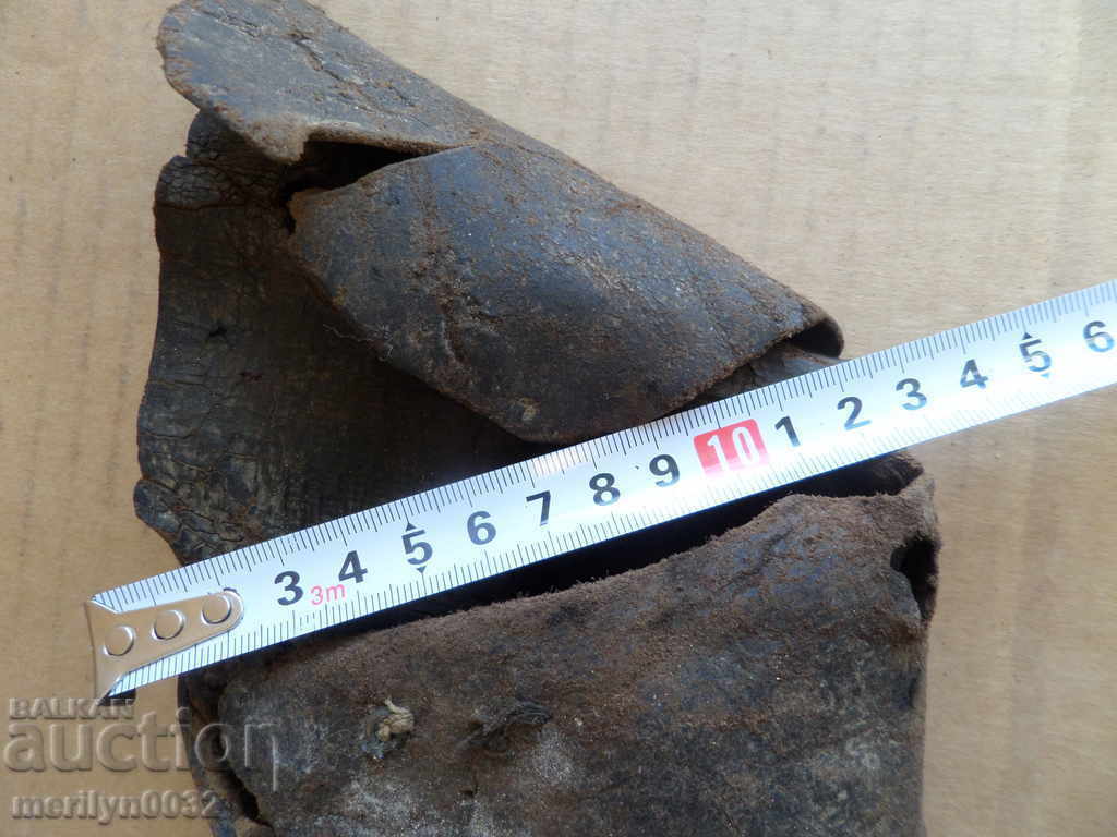 toc din piele pentru revolver belgian Smith - 6