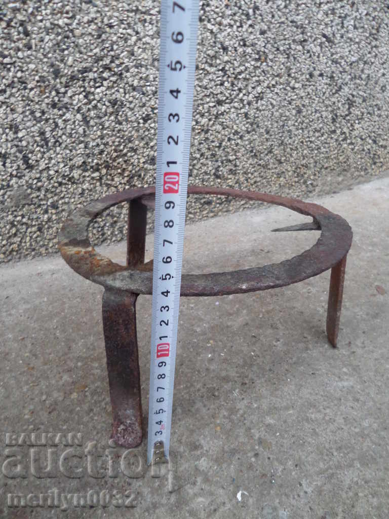 An old forged sack, fireplace, grill, wrought iron with price 34.00 BGN | € 17.38 An old forged sack, fireplace, grill, wrought iron with price 34.00 BGN | € 17.38