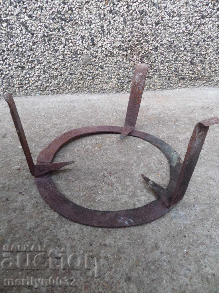 An old forged sack, fireplace, grill, wrought iron - 5 An old forged sack, fireplace, grill, wrought iron - 5