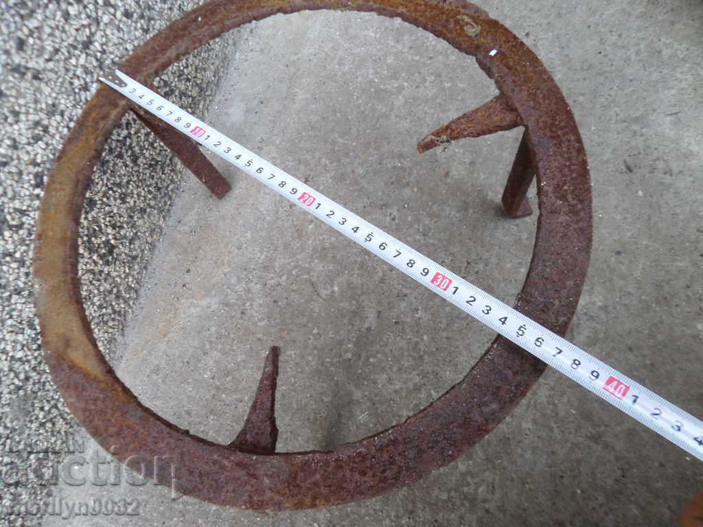 Old coat of HARANIA hearth grills forged iron feathers - 6 Old coat of HARANIA hearth grills forged iron feathers - 6