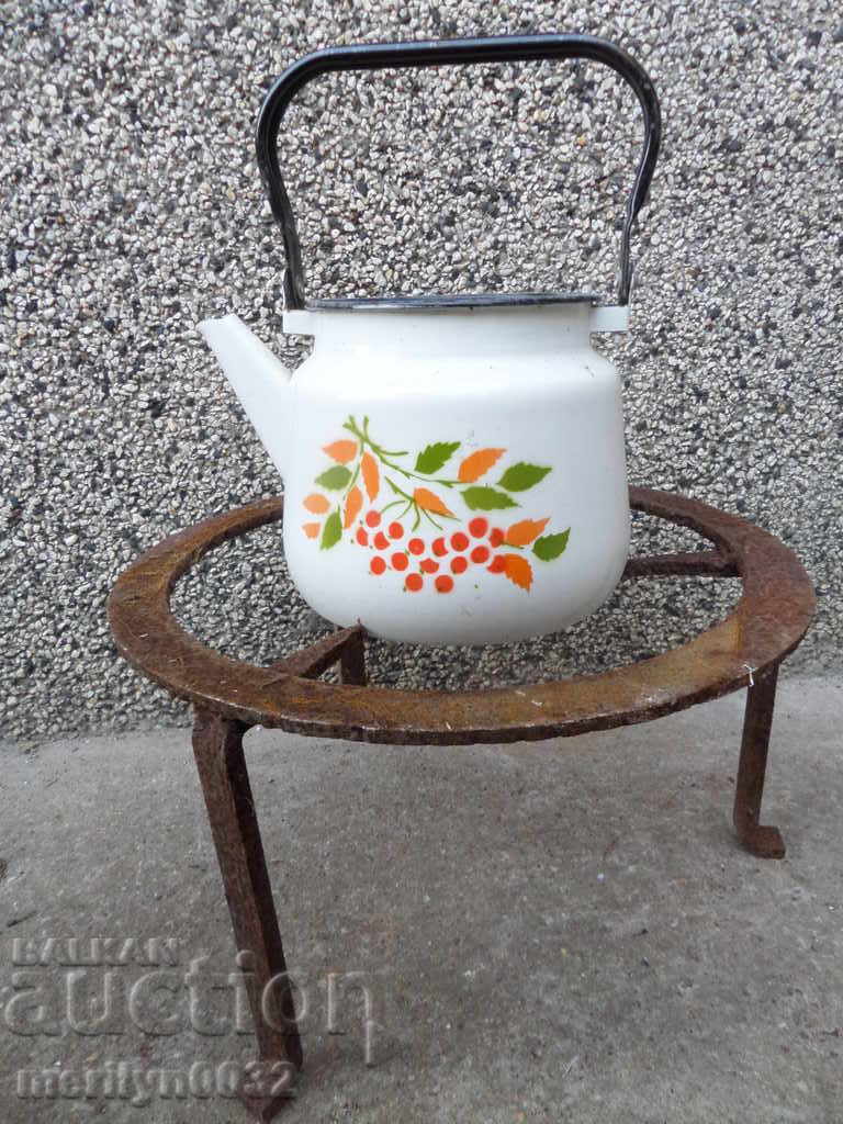 Old coat of HARANIA hearth grills forged iron feathers - 7 Old coat of HARANIA hearth grills forged iron feathers - 7