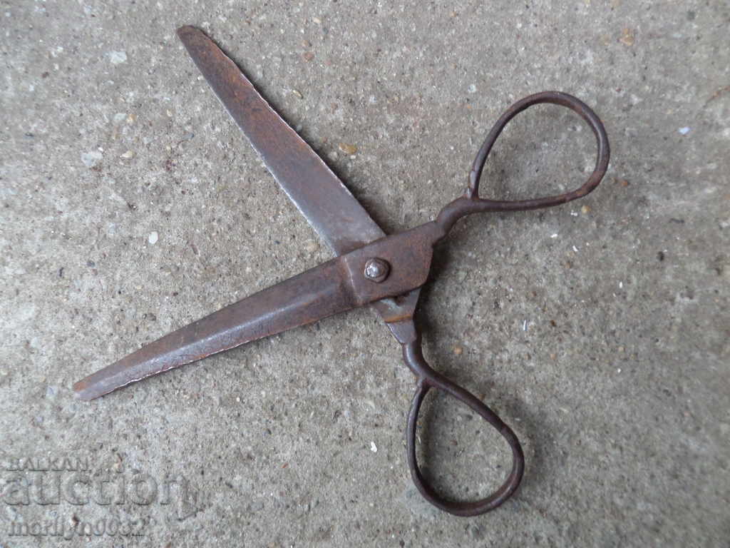 Abacus scissors 70's of the 19th century wrought iron - 5 Abacus scissors 70's of the 19th century wrought iron - 5