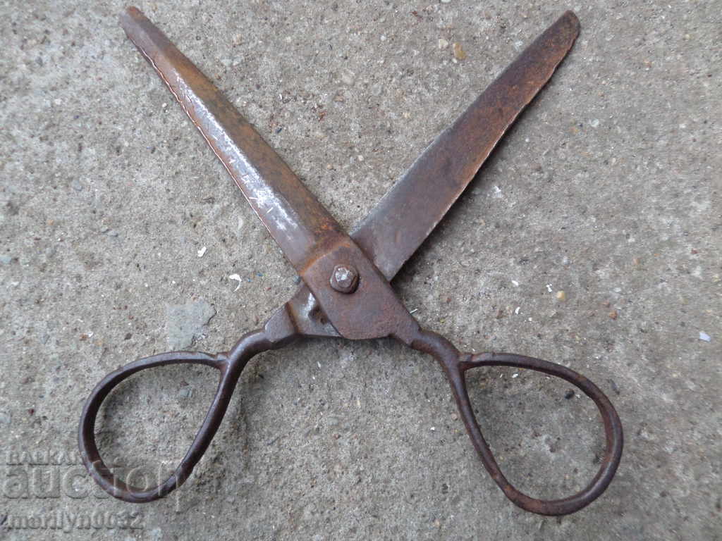 Abacus scissors 70's of the 19th century wrought iron - 7 Abacus scissors 70's of the 19th century wrought iron - 7
