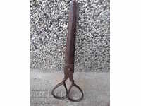 Abacus scissors 70's of the 19th century wrought iron