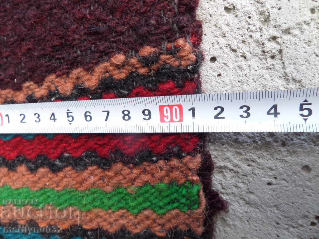 Auction Old hand-woven rug carpet Auction Old hand-woven rug carpet