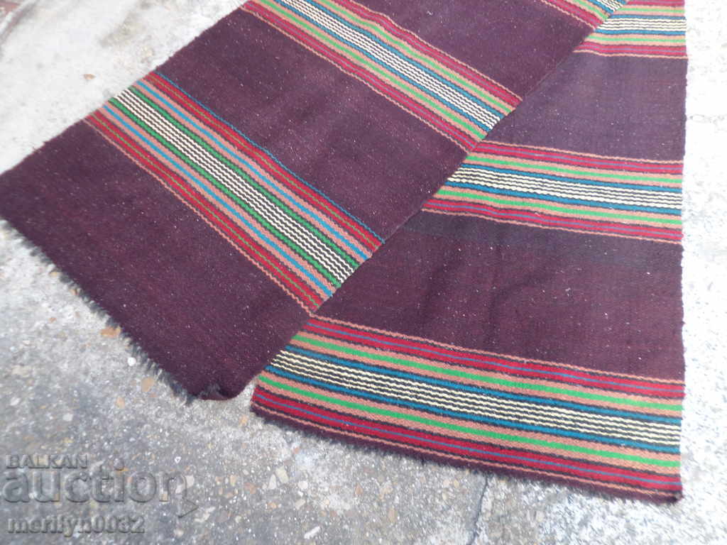 Delivery of Old hand-woven rug carpet Delivery of Old hand-woven rug carpet