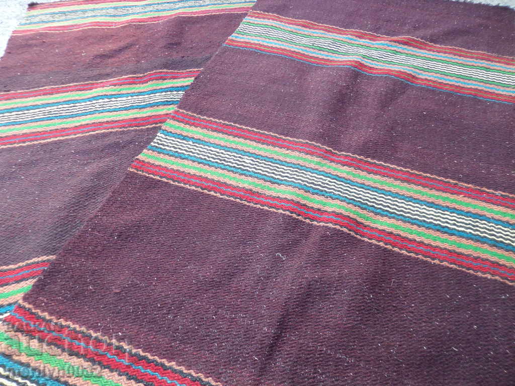 Old hand-woven rug carpet - 6 Old hand-woven rug carpet - 6
