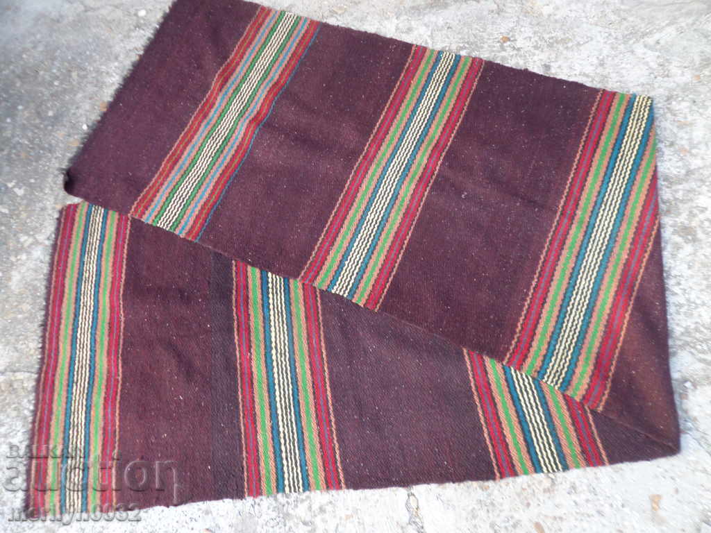 Old hand-woven rug carpet Old hand-woven rug carpet