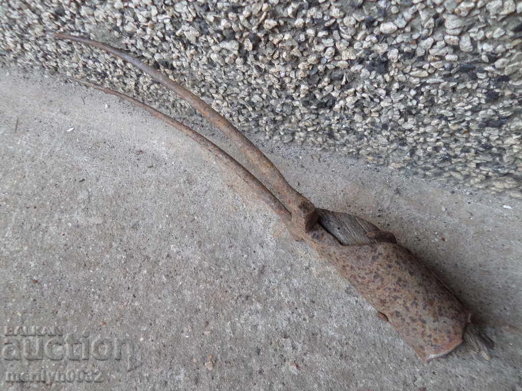 Auction Old twin forged, villa, wrought iron Auction Old twin forged, villa, wrought iron