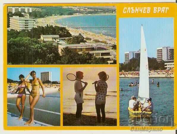 Καρτ ποστάλ Βουλγαρία Sunny Beach 28 *