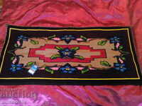 Handmade embroidered woolen coffer, panel with a size of 140х70 cm.