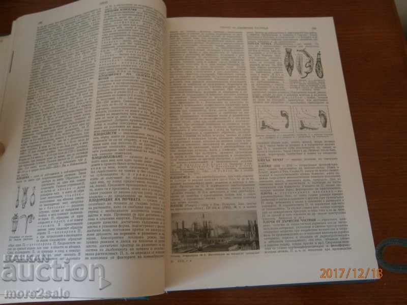 SHORT BULGARIAN ENCYCLOPEDIA - ТОМ 4 - БАН - 660 СТР - 1967 - 7 SHORT BULGARIAN ENCYCLOPEDIA - ТОМ 4 - БАН - 660 СТР - 1967 - 7