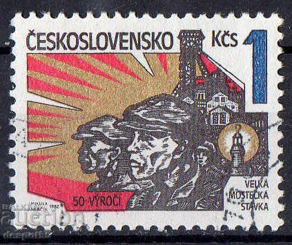 1982. Czechoslovakia. General strike in coal mining.