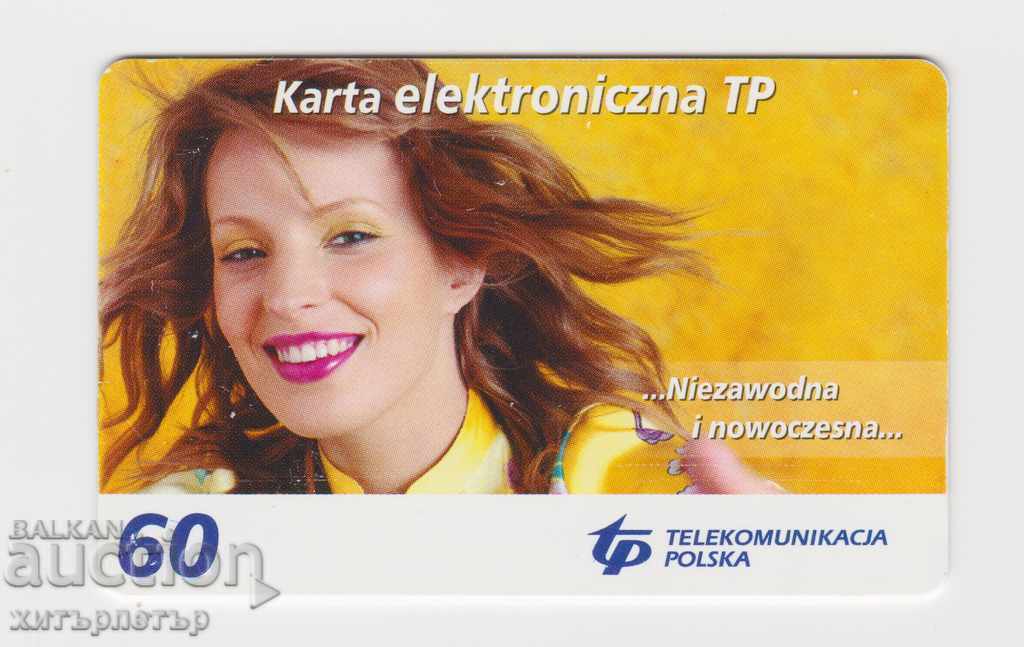 Πολωνία Τηλεπικοινωνίες Calling Card 60