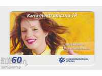 Phone card Poland Telecommunications 60