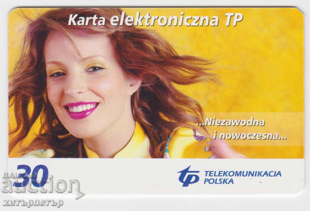 Фонокарта Полша Телекомуникация 30